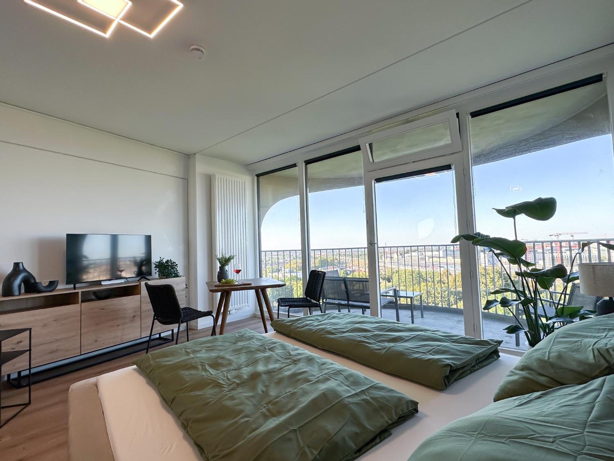 Helles Apartment Mit Tollem Blick Ueber אוגסבורג מראה חיצוני תמונה
