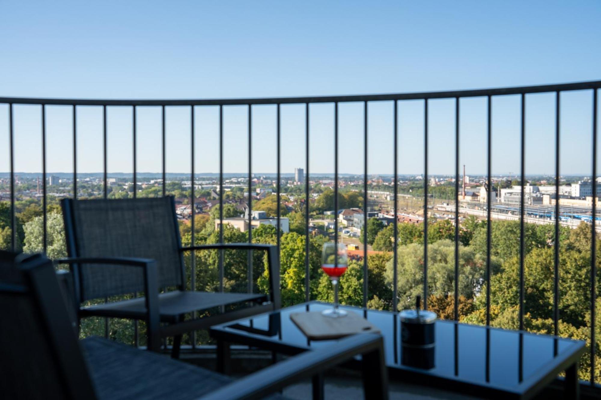 Helles Apartment Mit Tollem Blick Ueber אוגסבורג מראה חיצוני תמונה